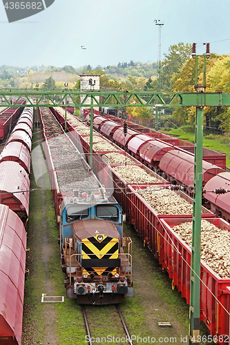 Image of Transporting on railway