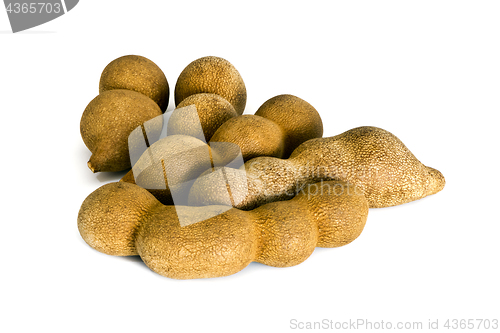 Image of Group of tamarind fruits