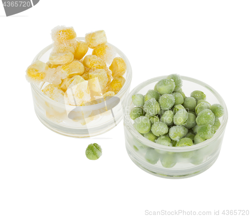 Image of Corn and peas