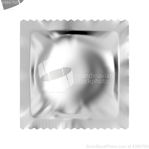 Image of Blank condom packaging 