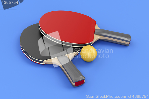 Image of Ping pong equipment 