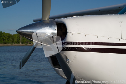 Image of Closeup Plane Propeller