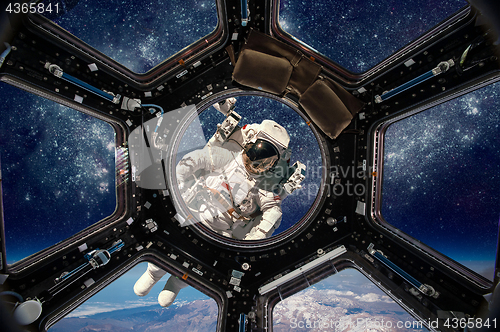 Image of Astronaut in outer space