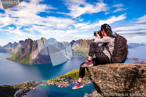 Image of Nature photographer Norway Lofoten archipelago.