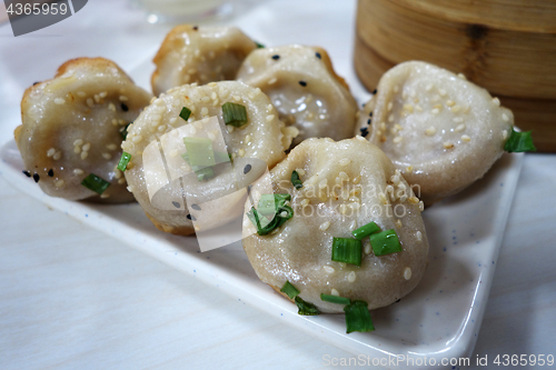 Image of Shanghai pan fried pork dumpling