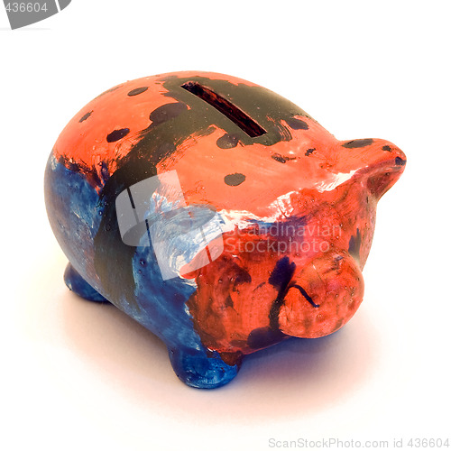 Image of Painted Piggy Bank