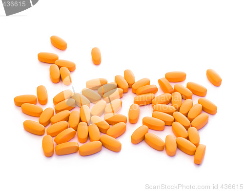 Image of Vitamins Isolated On White