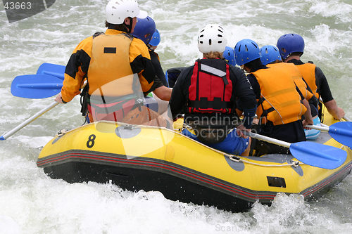 Image of Whitewater rafting