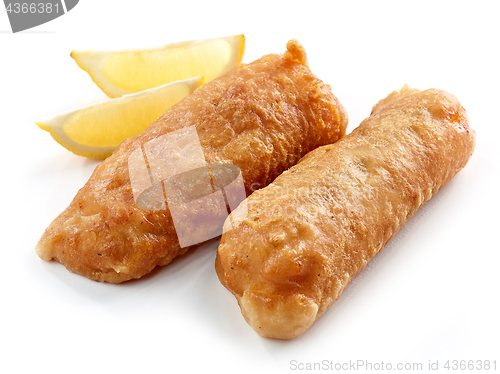 Image of fried cod fillets