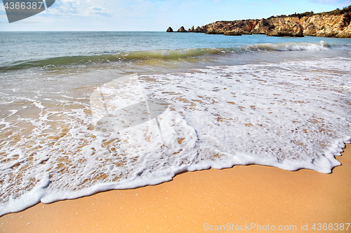 Image of Portimao beach in Algarve, Portugal