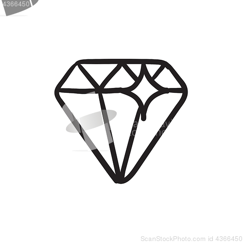 Image of Diamond sketch icon.