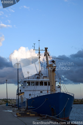 Image of Docked Ship