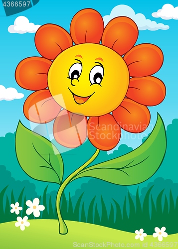 Image of Happy flower theme image 4