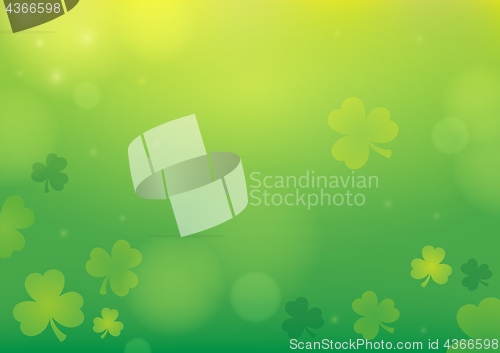 Image of Three leaf clover abstract background 1