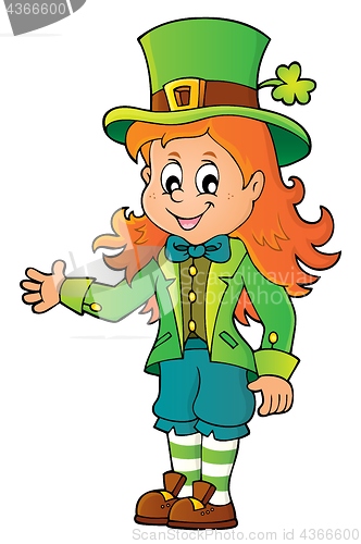 Image of Leprechaun girl theme image 1