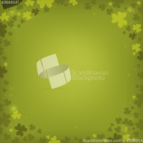 Image of Three leaf clover abstract background 6