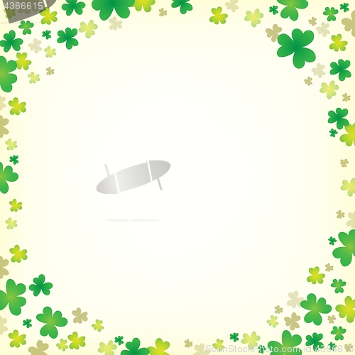 Image of Three leaf clover abstract background 5