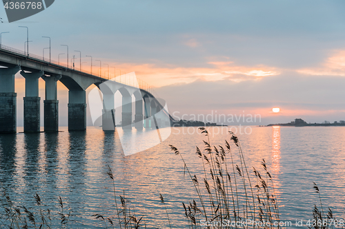 Image of Sunrise by the bridge