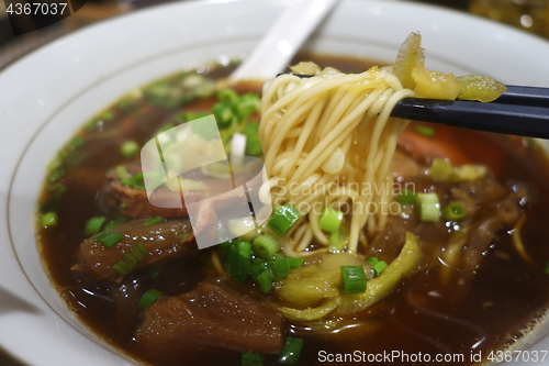 Image of Beef noodle soup