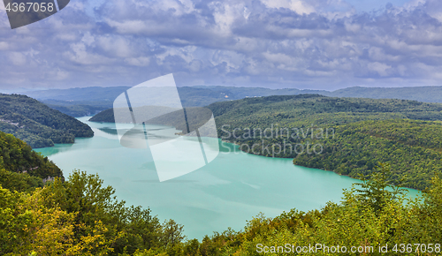 Image of Vouglans Lake - Jura, France