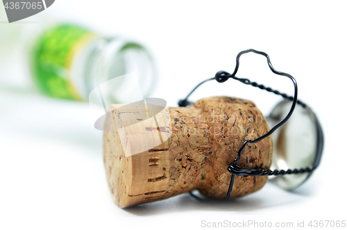 Image of Cork from champagne bottle