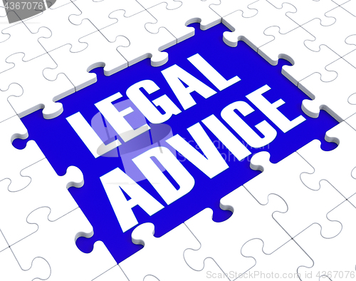 Image of Legal Advice Puzzle Showing Attorney Counseling