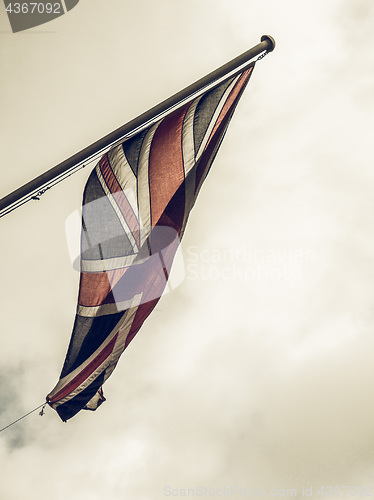 Image of Vintage looking UK Flag