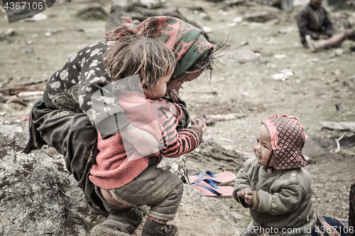 Image of Playing children in Nepal