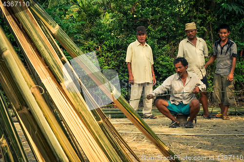 Image of Four men in Nepal