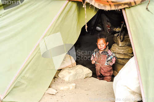 Image of Cute boy in Nepal