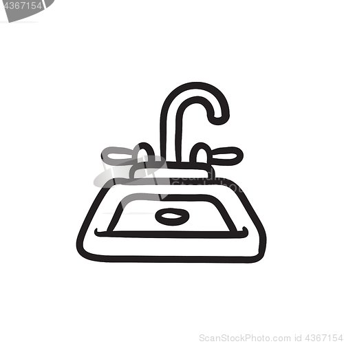 Image of Sink sketch icon.