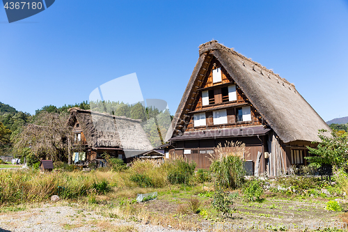 Image of Old house of Shirakawago in Japan