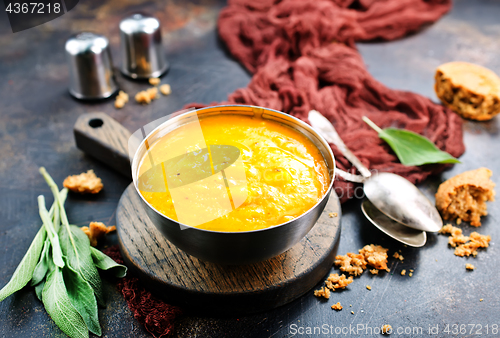 Image of pumpkin soup