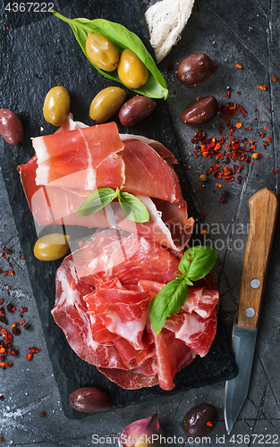 Image of smoked parma ham