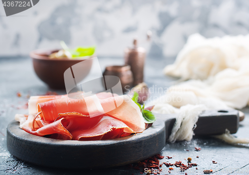 Image of smoked parma ham