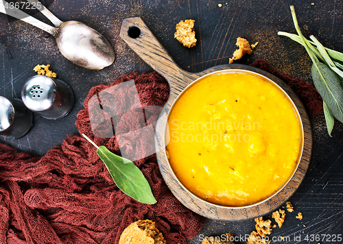 Image of pumpkin soup
