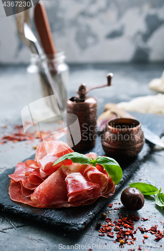 Image of smoked parma ham