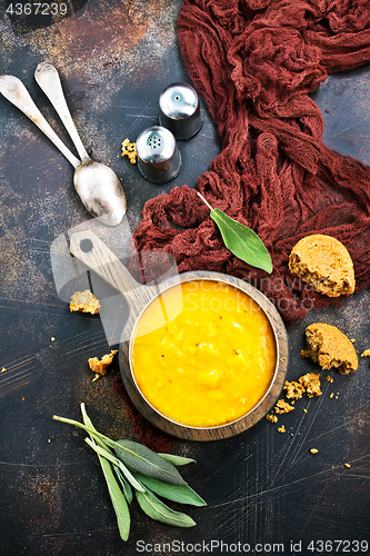 Image of pumpkin soup
