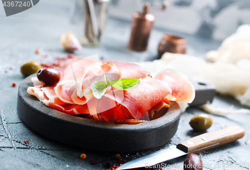 Image of smoked parma ham