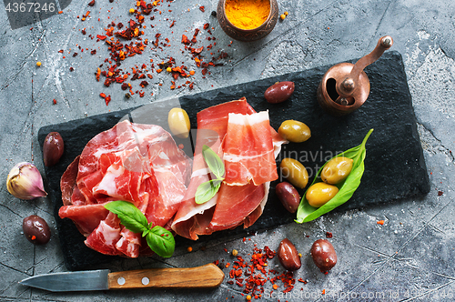 Image of smoked parma ham