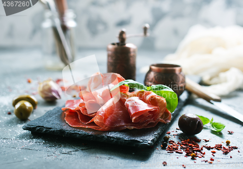 Image of smoked parma ham