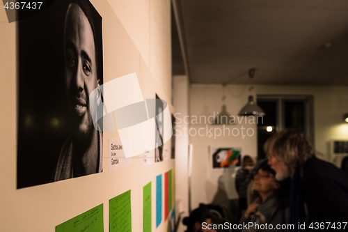 Image of Refugees are telling their stories in the exhibition Angekommen