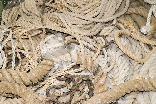 Image of Pile of Ropes