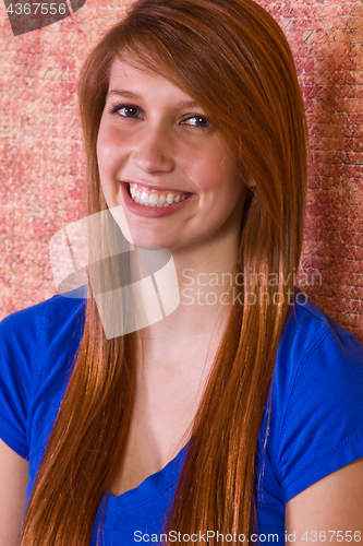 Image of Close up on a Cute Girl Smiling