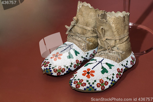 Image of Native American Moccasins