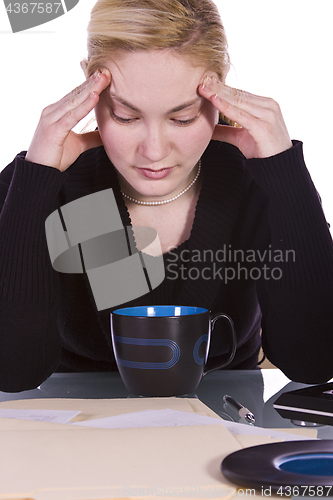 Image of Woman with a Headache