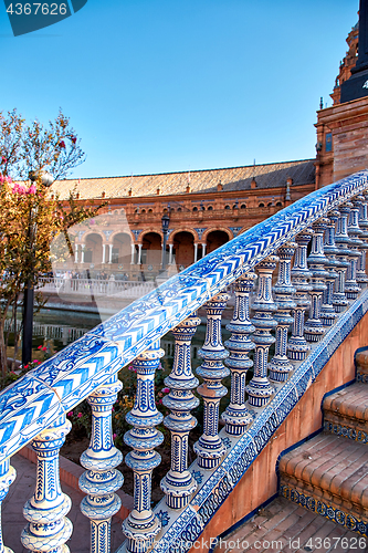 Image of Spain Square, Sevilla, Spain