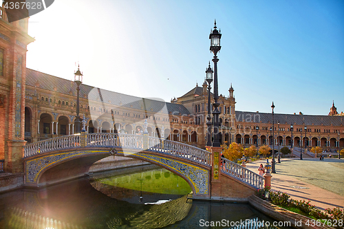 Image of Spain Square, Sevilla, Spain