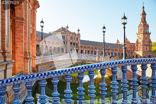 Image of Spain Square, Sevilla, Spain