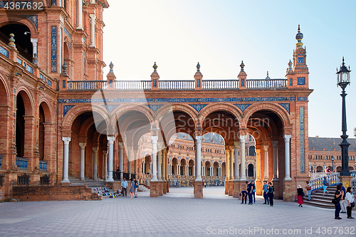 Image of Spain Square, Sevilla, Spain